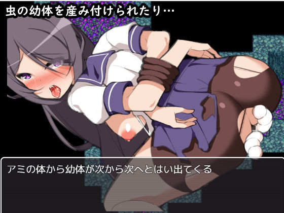 サンプル画像3:～拘束モノ特化敗北凌辱RPG～異世界放流者アミ(ひな丸中将) [d_160651]