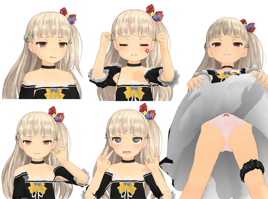 サンプル画像4:【MMDモデル】マエストラーレ、クリスマス衣装 Ver.1.0(Salmon Pink Planet) [d_161251]