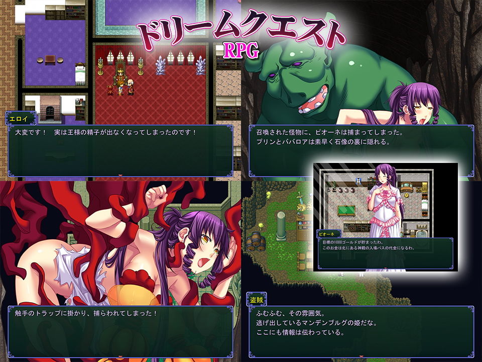 サンプル画像3:ドリームクエスト(sweet princess) [d_163035]