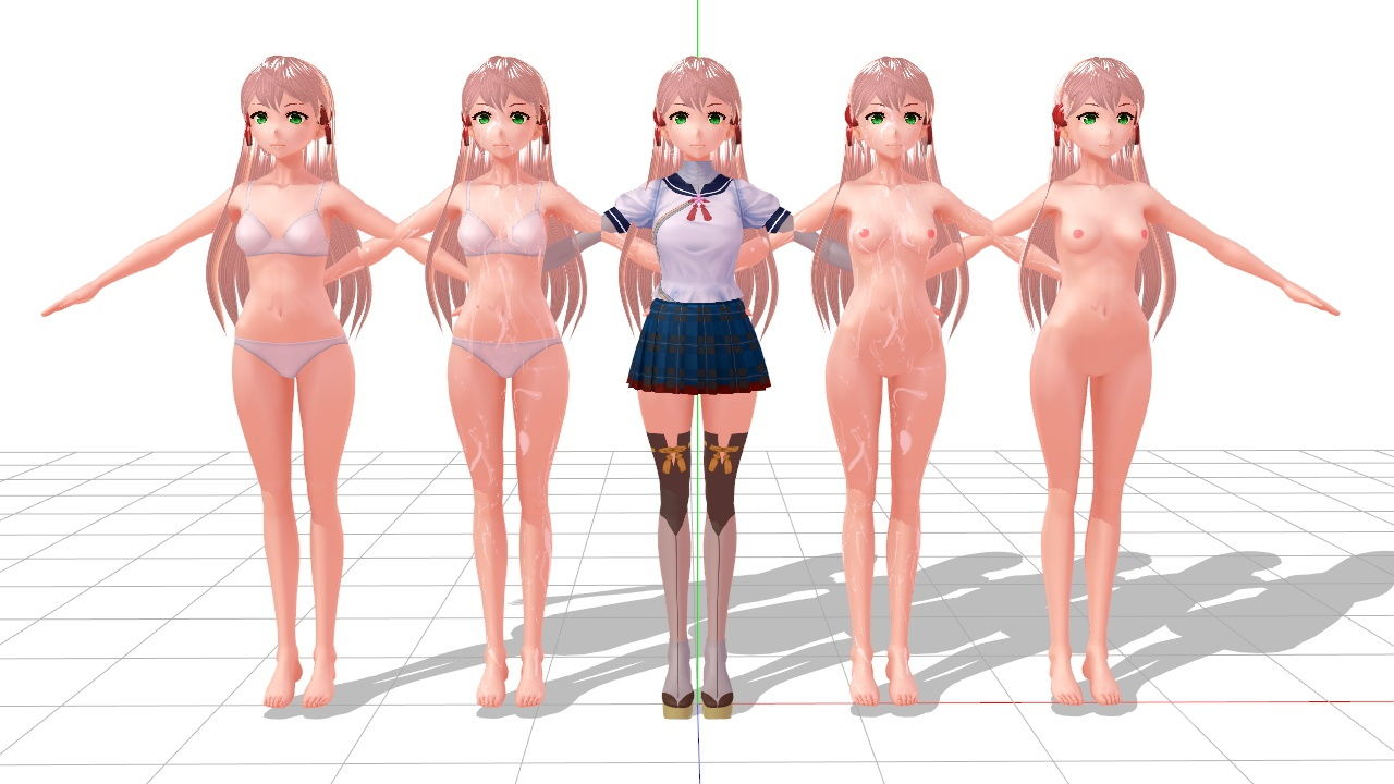 顔射エロモデル『月猫娘5』