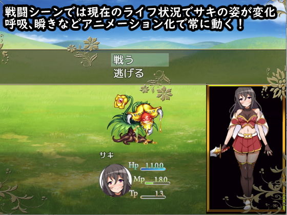 サンプル画像4:人妻剣士サキ～敗北凌辱RPG～(ひな丸中将) [d_164096]