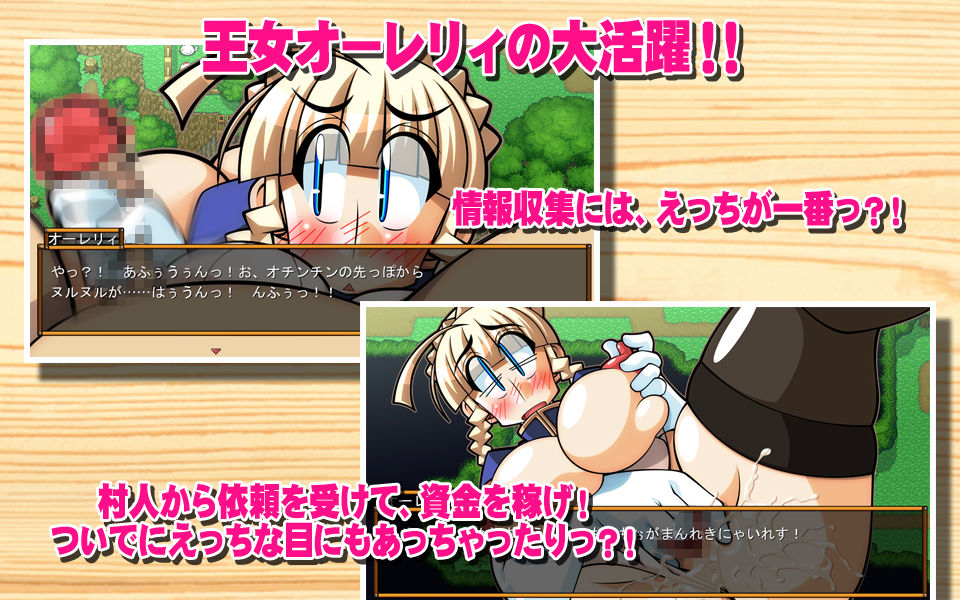 サンプル画像2:くえすと＆クエスト～ 王女オーレリィと死霊術師編(明日はどっちだっ！？) [d_168569]