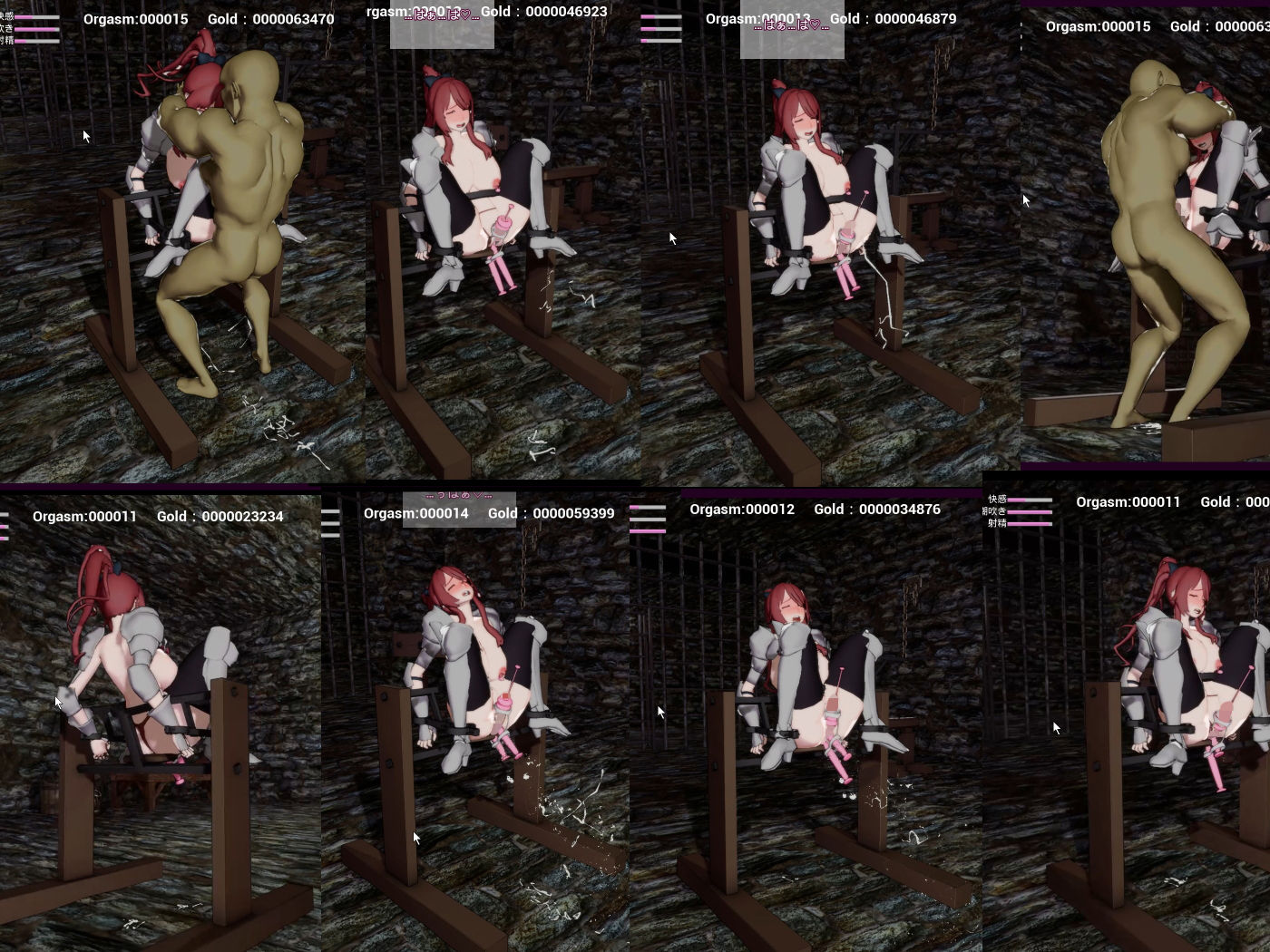 サンプル画像3:女騎士アメリアと闇の組織 ～リアルタイム3D拘束シミュ～(イナフミン) [d_169777]