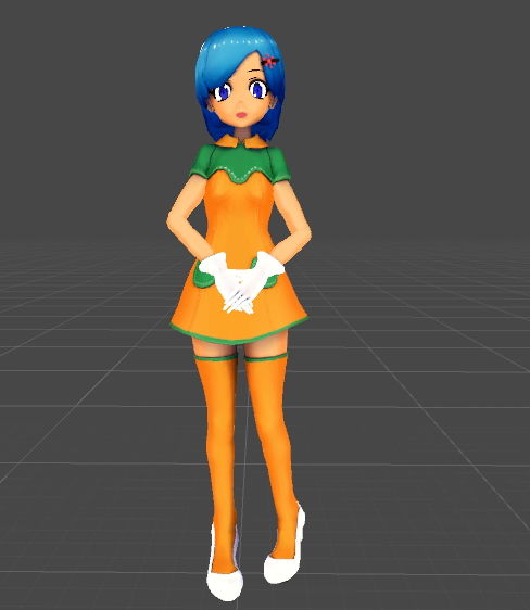 VRChat用アバター 今川さとみさんのサンプル画像 6