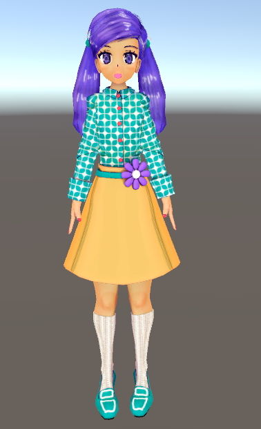 VRChat用アバター 天奈優希のサンプル画像 6