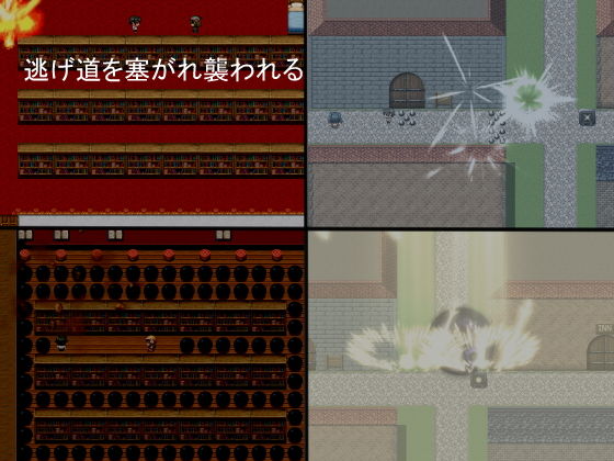 サンプル画像3:淫魔の村(暗い部屋) [d_172075]