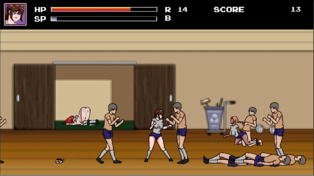 サンプル画像3:大学の乱闘(Ingenius Studios) [d_172721]