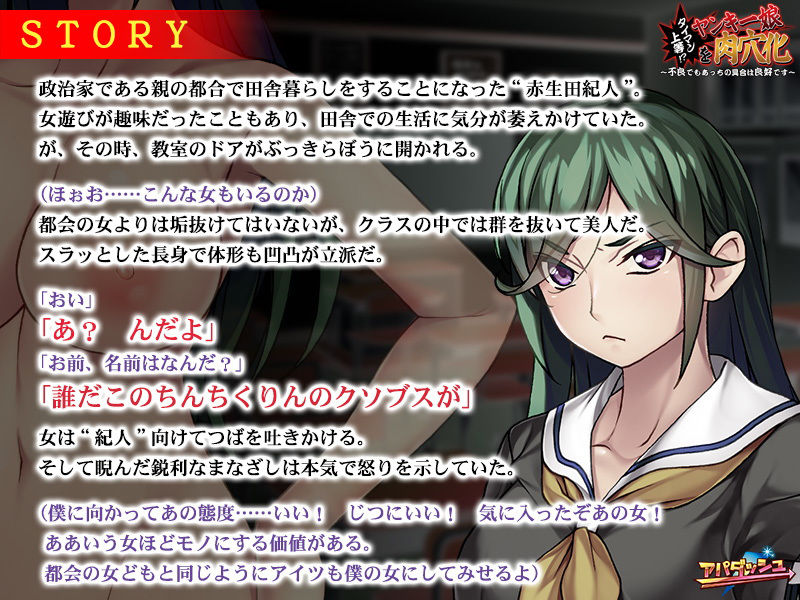 サンプル画像2:タイマン上等！？ヤンキー娘を肉穴化～不良でもあっちの具合は良好です～(アパダッシュ) [d_173214]