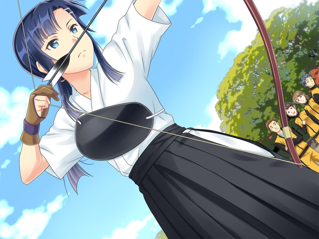 サンプル画像3:委員長、ひとりだけ全裸で体育祭(WhiteCute) [d_173598]