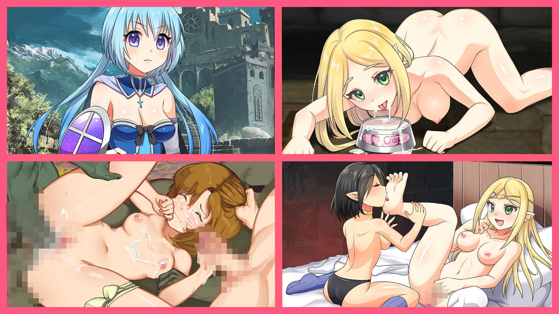 サンプル画像2:スレイブ・ロード つんでれエルフ調教日記VOl.1(Bad Apple Games) [d_175054]