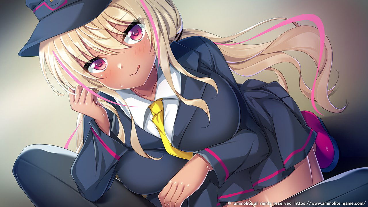 サンプル画像4:発射オーライっ♪田舎列車はハメられ放題！？〜ギャルと文女のおじさん弄り〜(アンモライト) [d_184052]