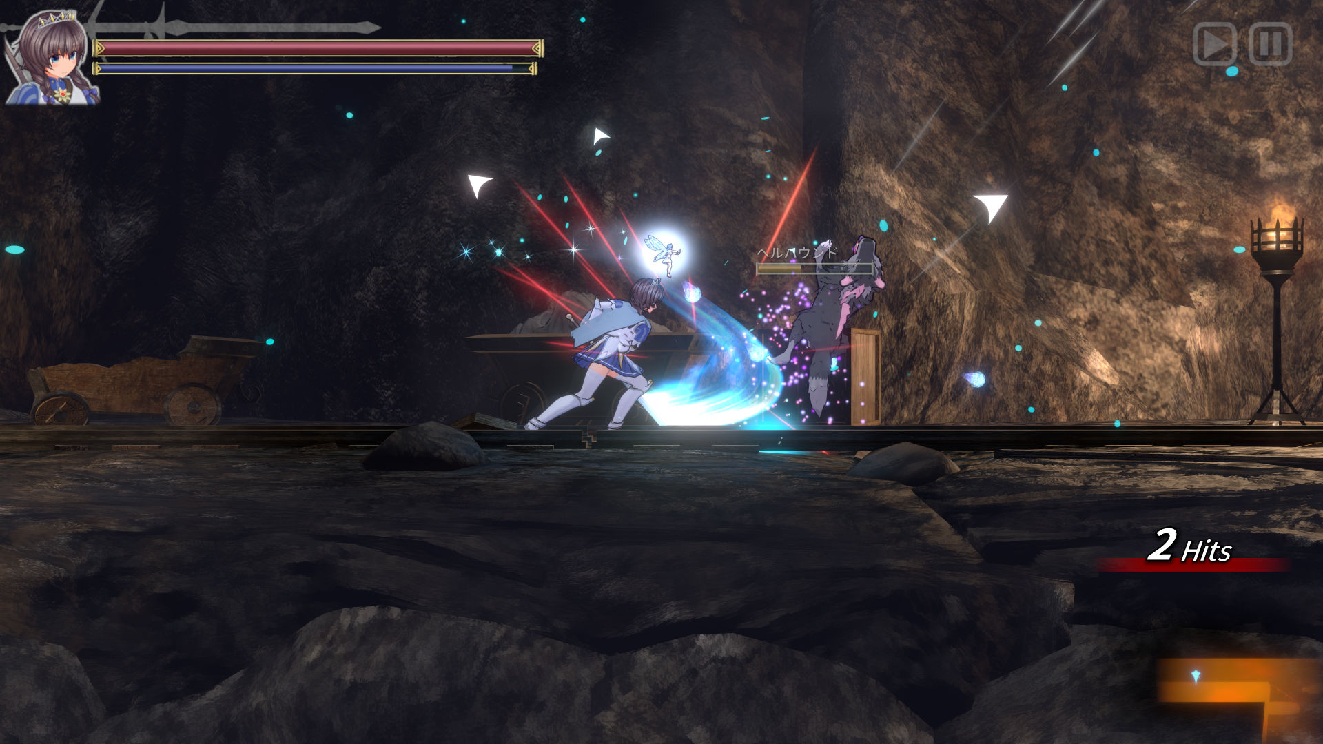 サンプル画像5:聖騎士リッカの物語 白翼と淫翼の姉妹(もぐらソフト) [d_185570]