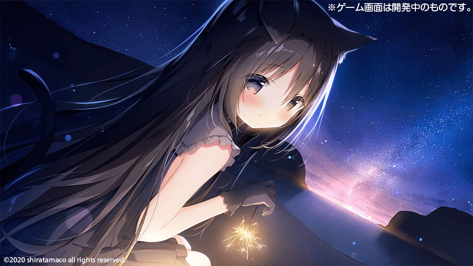 サンプル画像2:星空鉄道とシロの旅(しらたまこ) [d_186489]