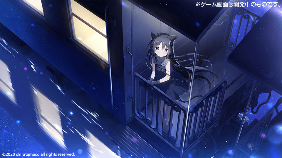 サンプル画像3:星空鉄道とシロの旅(しらたまこ) [d_186489]