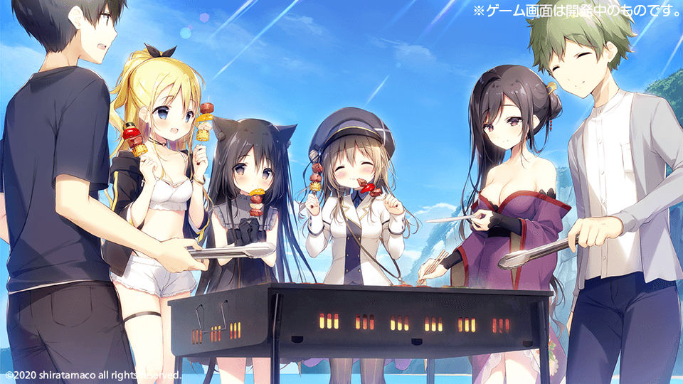 サンプル画像4:星空鉄道とシロの旅(しらたまこ) [d_186489]