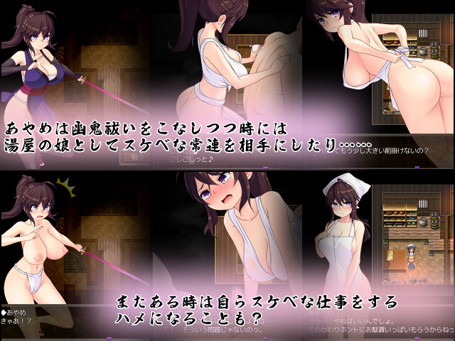 サンプル画像5:夜陰のあやめver1.03(く〜るシスター) [d_189922]