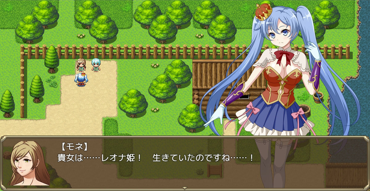 サンプル画像3:なりそこない女王とゴブリン退治！(サモナベール) [d_192212]