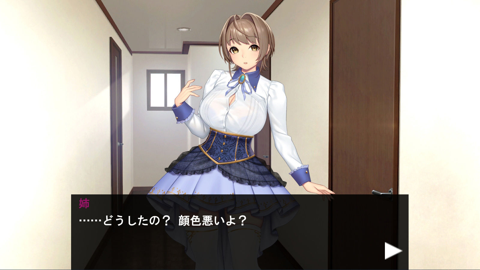 サンプル画像2:人気コスプレイヤーの姉を調教配信してみた(アーモンドと巨牛乳) [d_193756]