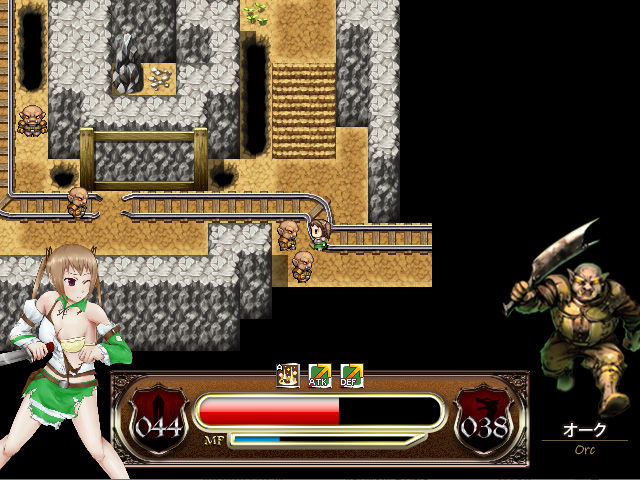 サンプル画像5:ワンパニッククエスト〜守護の精霊と封印の魔人〜(Sun Navel) [d_194297]