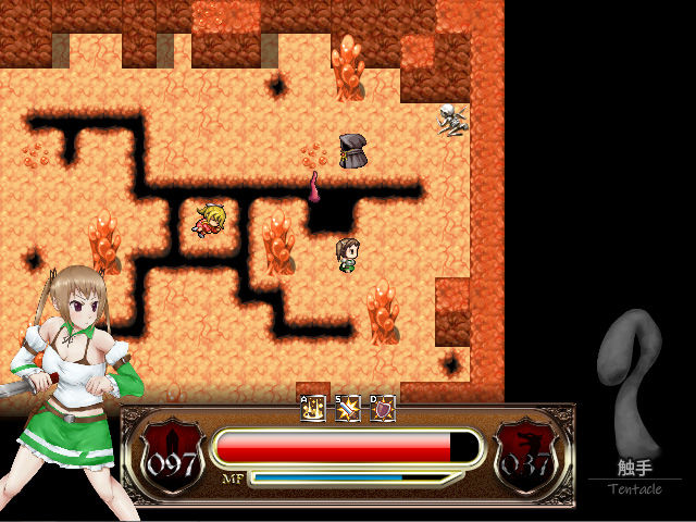 サンプル画像6:ワンパニッククエスト〜守護の精霊と封印の魔人〜(Sun Navel) [d_194297]