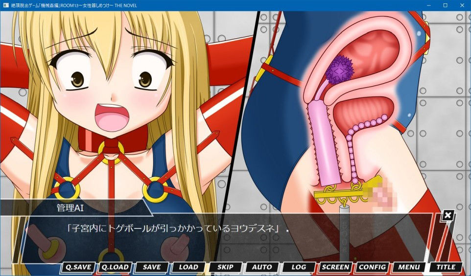 絶頂脱出ゲーム「機械姦編」ROOM13~女性器しめつけ~ THE NOVEL