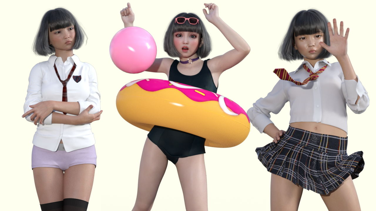 サンプル画像2:野球拳は日本の文化です(トレース☆志太郎) [d_195252]