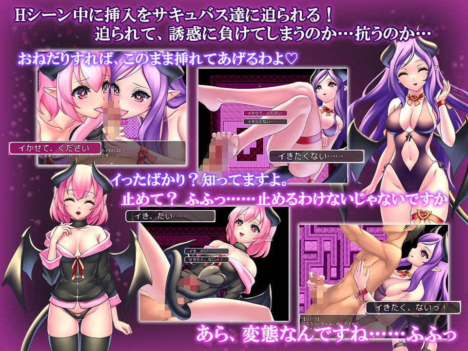 サンプル画像2:サキュバス姉妹の性夜の夢堕(MoonGlow) [d_195599]