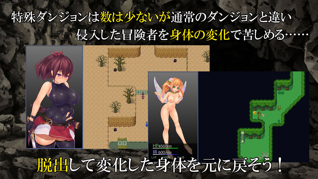 サンプル画像5:女冒険者は一人で進む(URURUC) [d_196146]