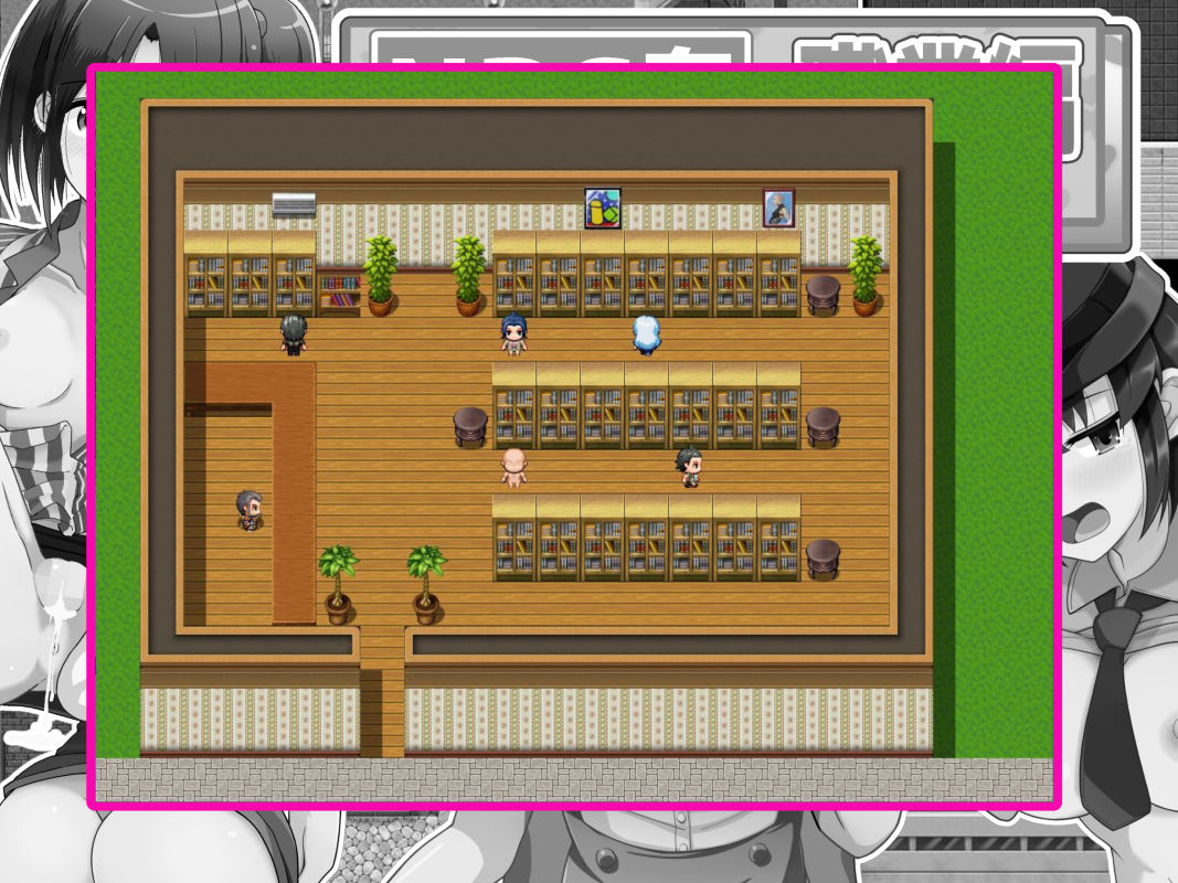 サンプル画像6:NPC姦_職業編〜お仕事中の無抵抗女子と連結〜(お気楽らくちん亭) [d_198019]