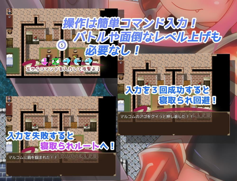 サンプル画像4:勇者の彼女をNTR(ちぇすとぼっくす・わんコイン) [d_198387]