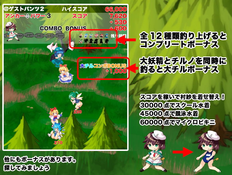 サンプル画像3:東方パンツ釣りツアー(サークルfujiko) [d_198441]