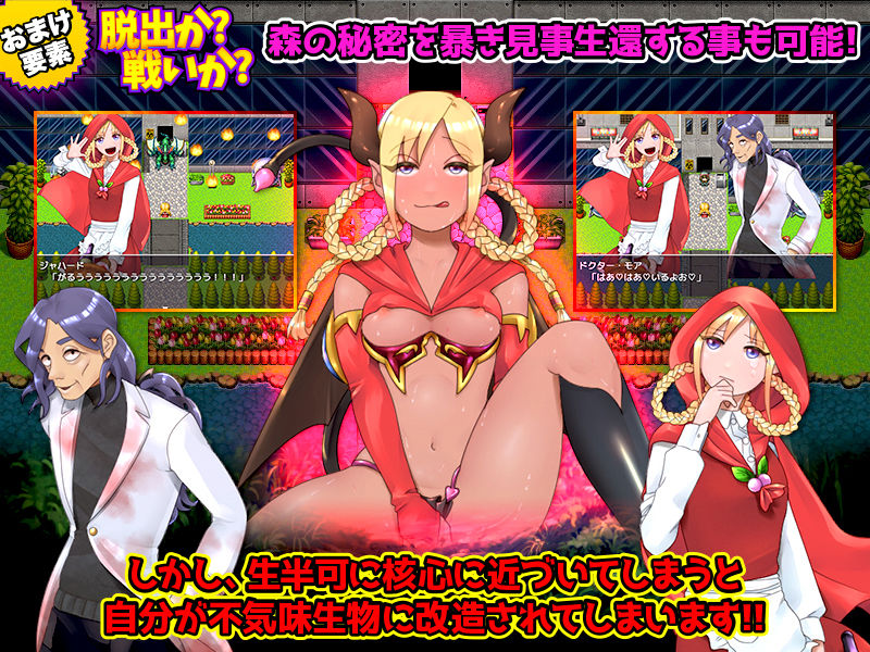 サンプル画像5:おぞましの森 〜モンスター姦の妊娠地獄からの脱出〜(中津マッキー) [d_198672]