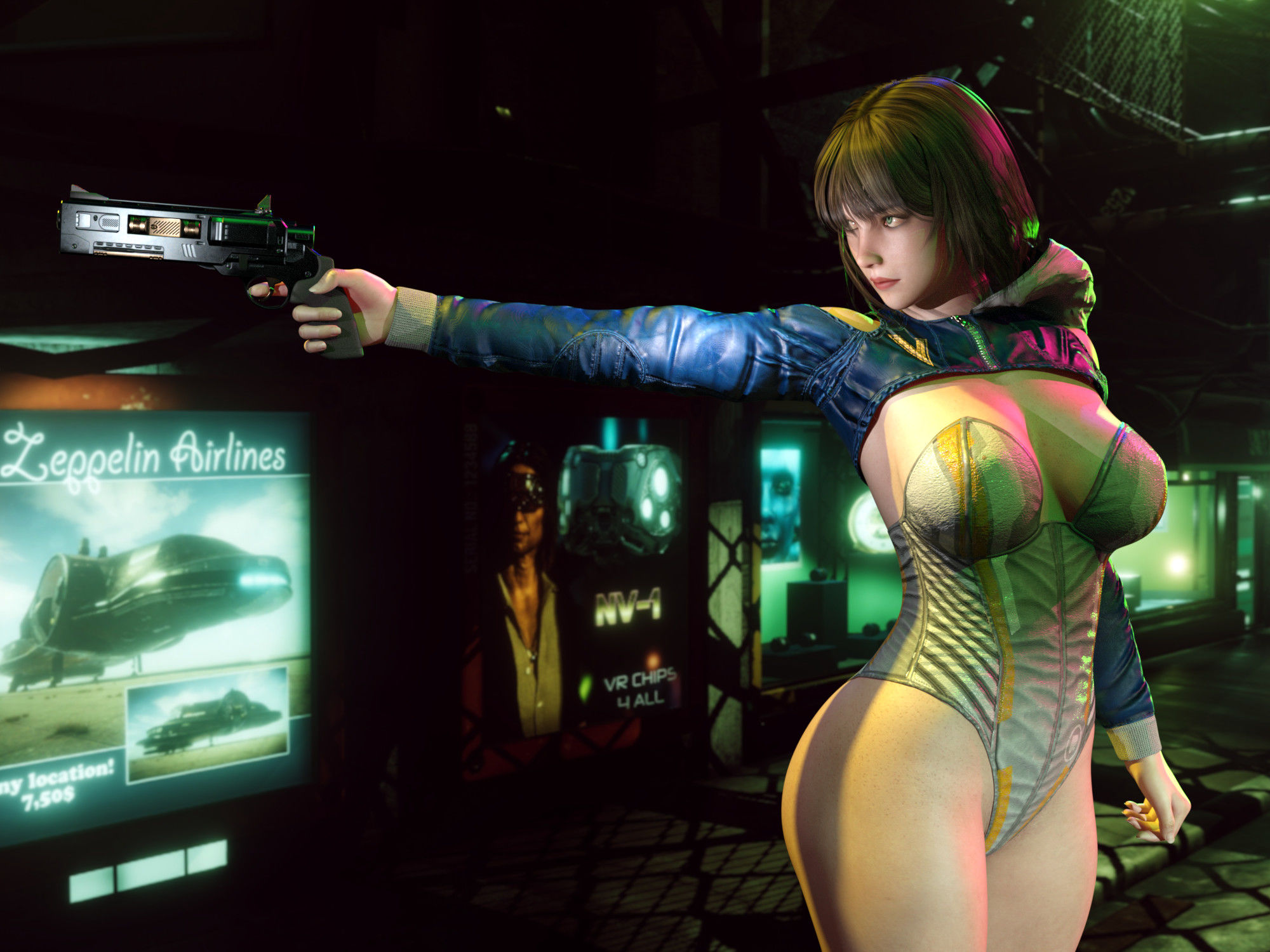 サンプル画像4:Botシューター(AOG Project) [d_198889]