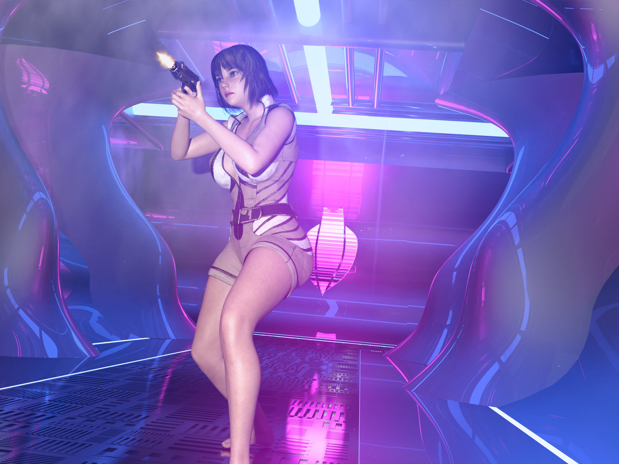 サンプル画像6:Botシューター(AOG Project) [d_198889]