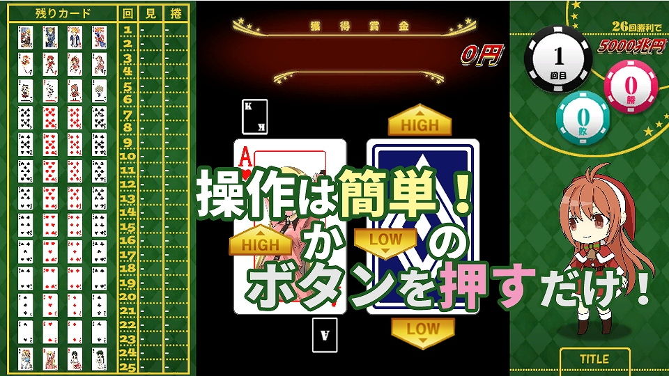サンプル画像3:HIGH＆LOW 〜めざせ！ 26連勝！ 5000兆円への道〜(ほんわかふわふわ) [d_199197]