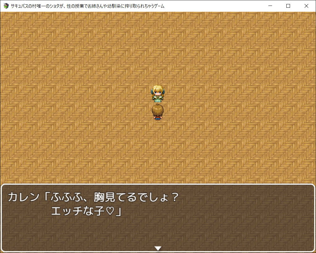 サンプル画像4:サキュバスの村唯一のショタが、性の授業でお姉さんや幼馴染に搾り取られちゃうゲーム(イン堂) [d_201561]