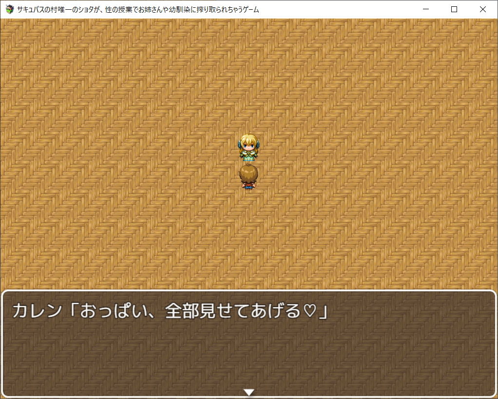 サンプル画像5:サキュバスの村唯一のショタが、性の授業でお姉さんや幼馴染に搾り取られちゃうゲーム(イン堂) [d_201561]