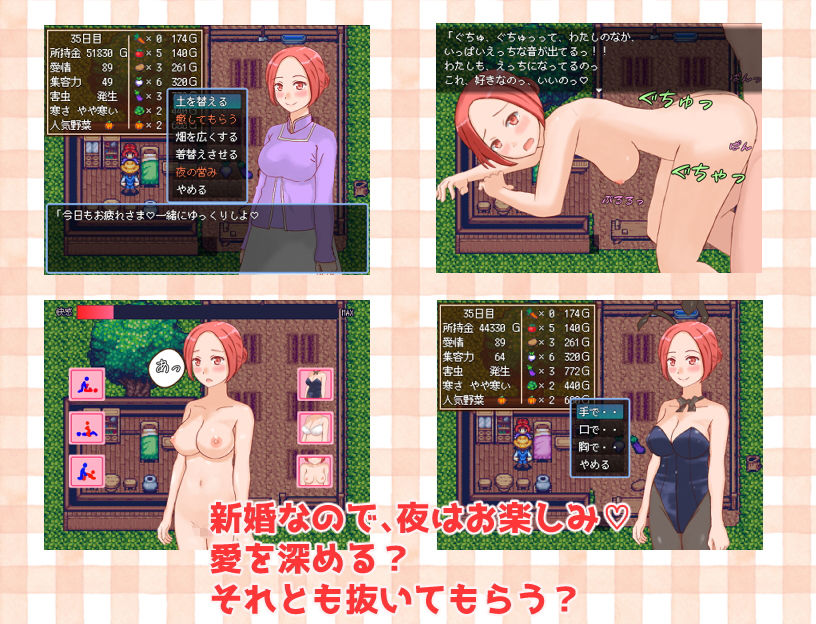 サンプル画像2:なないろの菜園(レトロ庵) [d_204129]