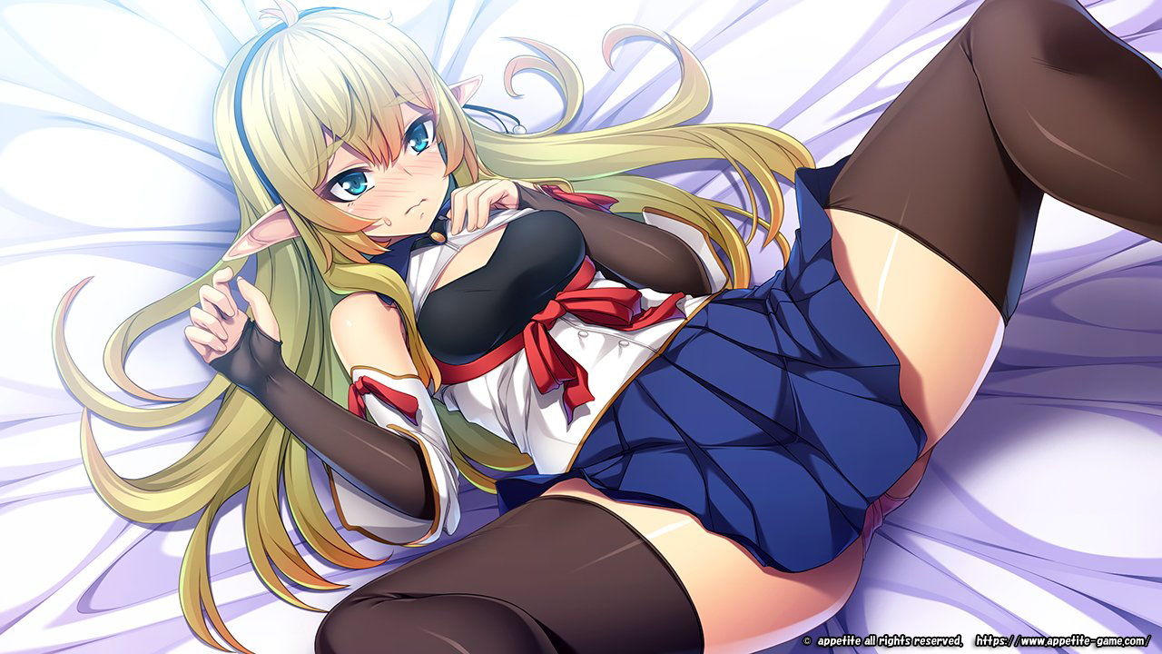 サンプル画像4:異世界TS転生チートなし！？〜受注クエストはえっちなものが多くて大変です〜(アパタイト) [d_205583]