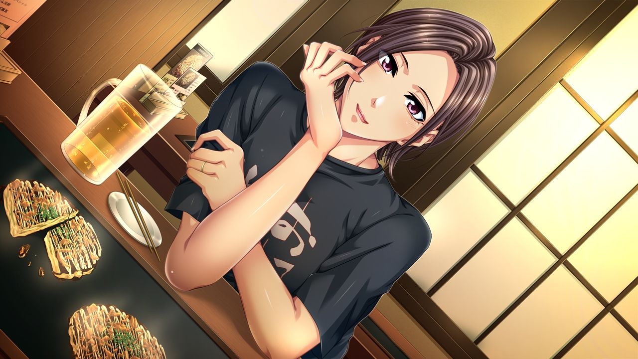 サンプル画像1:ずっと好きだったお好み焼き屋のオバちゃん〜幼馴染のお母さんが初恋相手〜(平安亭) [d_207211]