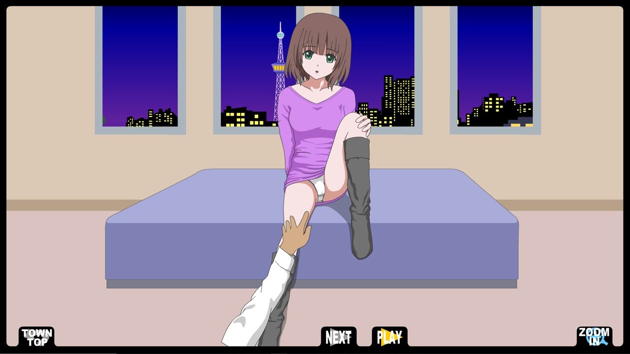 サンプル画像3:ネオパンチラタウン(fuel-brain) [d_208868]