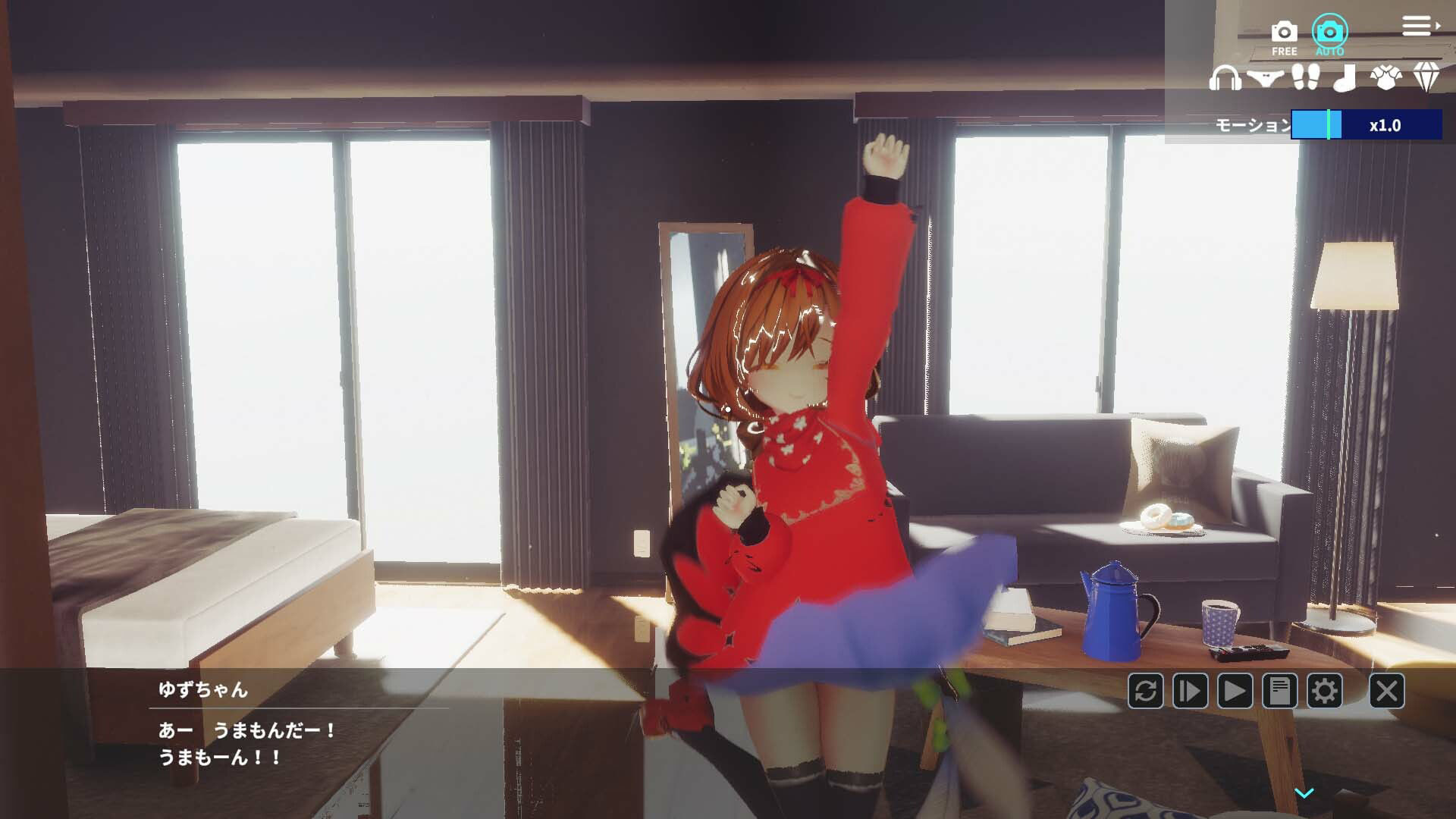 サンプル画像3:悪魔憑きのメス〇キをおとなの退魔棒でわからせてやる(azucat) [d_210728]