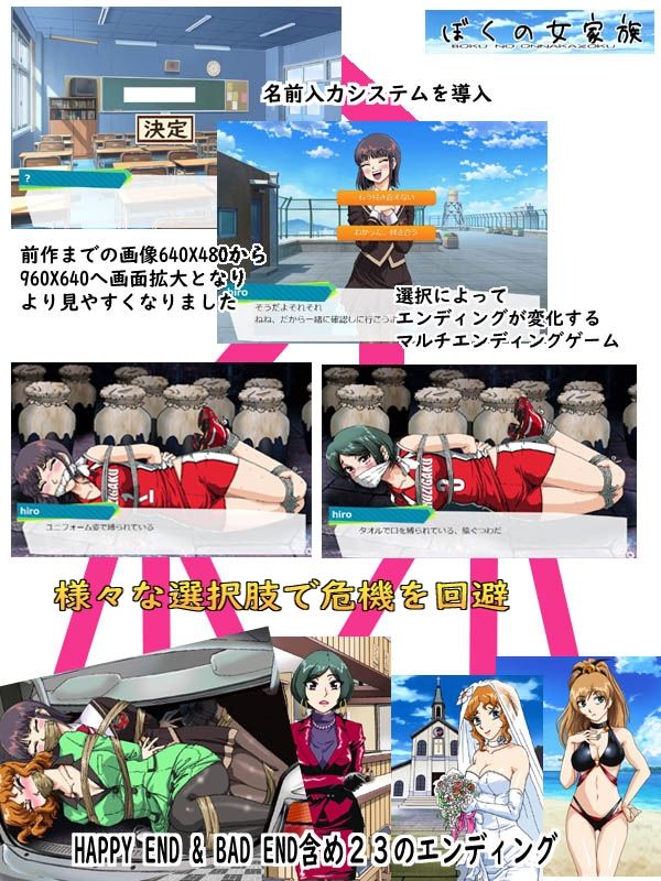 サンプル画像1:ぼくの女家族(ろじうら館) [d_214078]