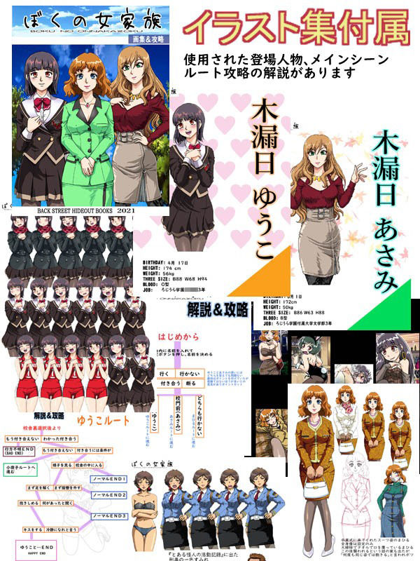 サンプル画像2:ぼくの女家族(ろじうら館) [d_214078]