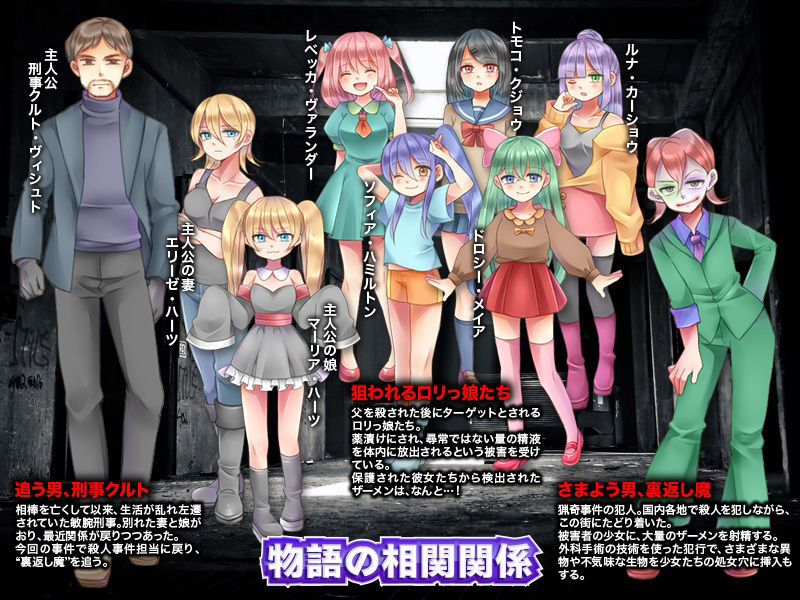 サンプル画像2:超巨根おとこのロリ娘人体変形ぶっ込みレ●プとザーメンタンク展示刑(MIZUO) [d_214289]