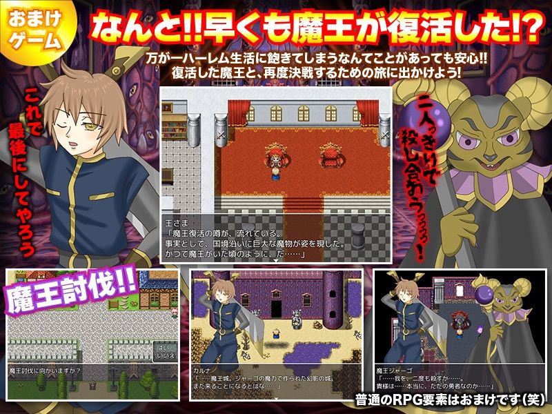 サンプル画像4:世界を救った後の勇者ハーレム(下学上達屋) [d_223662]