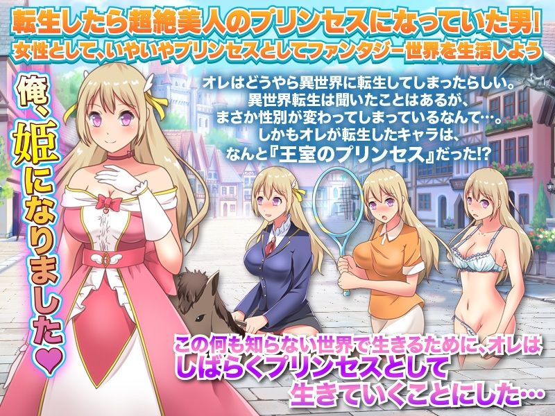 サンプル画像1:目覚めると突然、お姫様になっていた俺のリアルファンタジー生活(Rodmans) [d_224214]