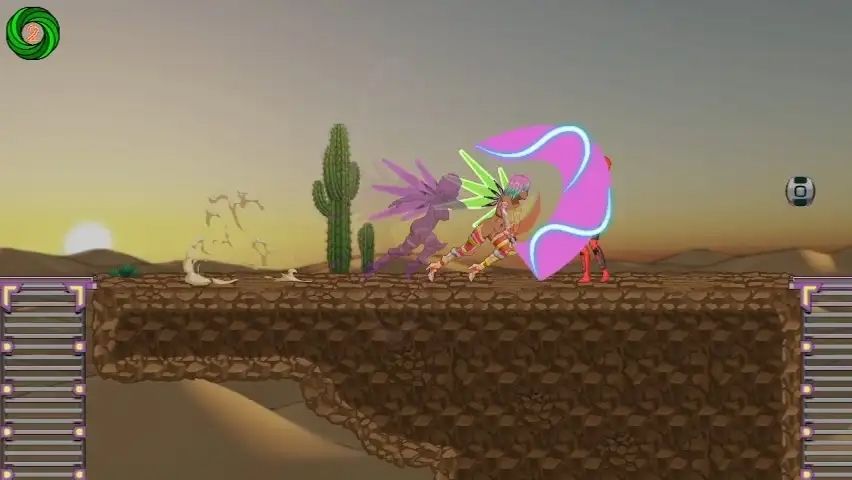 サンプル画像2:Cyber Girl 1.1 REBOOT(PsychoGameFan) [d_226865]