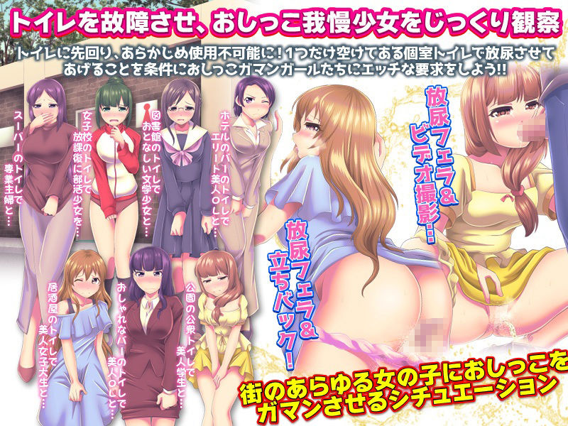 サンプル画像2:膀胱限界少女 絶望のトイレ故障！(大和ふみ) [d_228412]