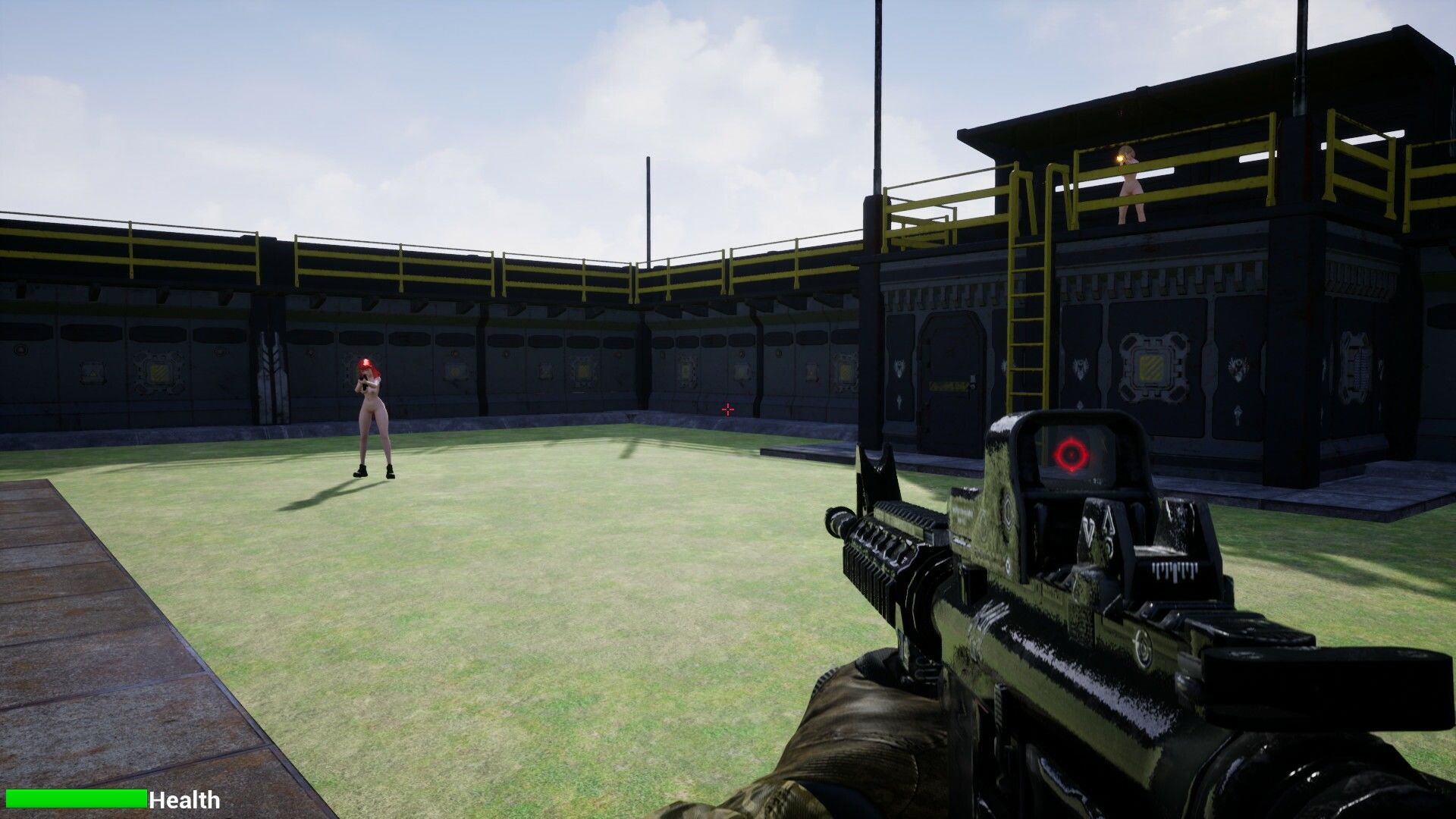 サンプル画像5:全裸美少女軍団VS俺一人(AOG Project) [d_229603]